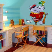 Autocolante decorativo infantil corujas