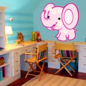 Autocolante decorativo infantil elefante