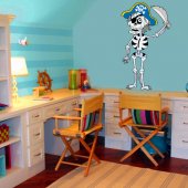 Autocolante decorativo infantil esqueleto