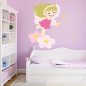 Autocolante decorativo infantil fada