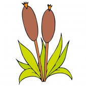 Autocolante decorativo infantil flores