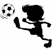 Autocolante decorativo infantil futebol