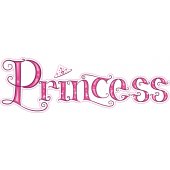 Autocolante decorativo infantil princesa