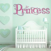 Autocolante decorativo infantil princesa