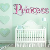 Autocolante decorativo infantil princesa