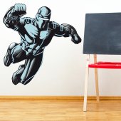 Autocolante decorativo infantil super-herói