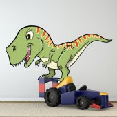Autocolante decorativo infantil  tiranosaurio