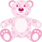 Autocolante decorativo infantil Ursinho