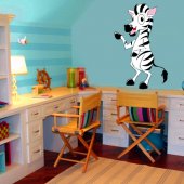 Autocolante decorativo infantil zebra