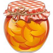 Autocolante decorativo jam jar