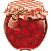 Autocolante decorativo jam jar