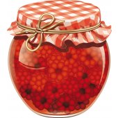 Autocolante decorativo jam jar