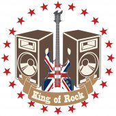 Autocolante decorativo king of rock