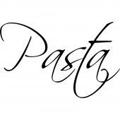 Autocolante decorativo pasta