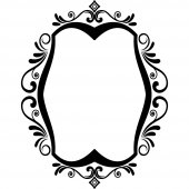 Autocolante decorativo quadro