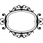 Autocolante decorativo quadro