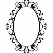 Autocolante decorativo quadro