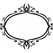 Autocolante decorativo quadro