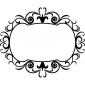 Autocolante decorativo quadro