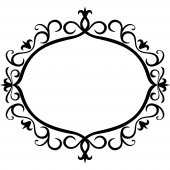 Autocolante decorativo quadro