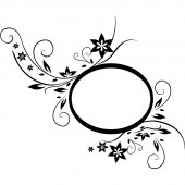 Autocolante decorativo quadro