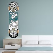 Autocolante decorativo skate