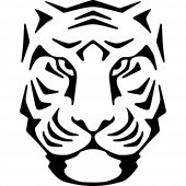 Autocolante decorativo Tigre
