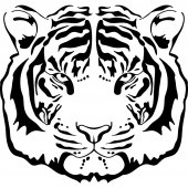 Autocolante decorativo Tigre
