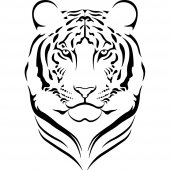Autocolante decorativo Tigre