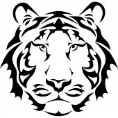 Autocolante decorativo Tigre