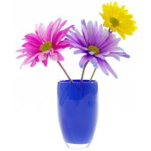 Autocolante decorativo Vaso de flores