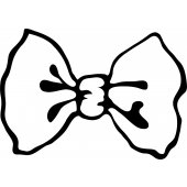Autocolante ipad 2 gravata borboleta