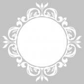 Autocolante velleda ornamento