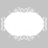 Autocolante velleda ornamento
