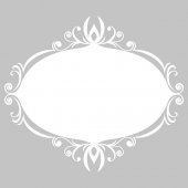 Autocolante velleda ornamento
