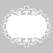 Autocolante velleda ornamento