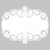 Autocolante velleda ornamento
