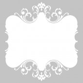 Autocolante velleda ornamento