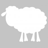 Autocolante velleda ovelha