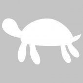 Autocolante velleda tartaruga