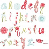 Kit Autocolante decorativo infantil alfabeto