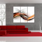 Quadro Triptico PVC Abstratos