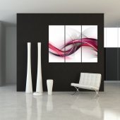 Quadro Triptico PVC Abstratos