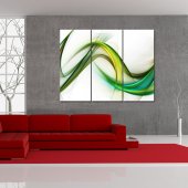 Quadro Triptico PVC Abstratos