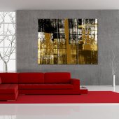 Quadro Triptico PVC Abstratos