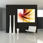 Quadro Triptico PVC Abstratos