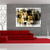 Quadro Triptico PVC Abstratos