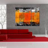 Quadro Triptico PVC Abstratos