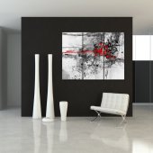 Quadro Triptico PVC Abstratos