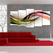 Quadro Triptico PVC Abstratos